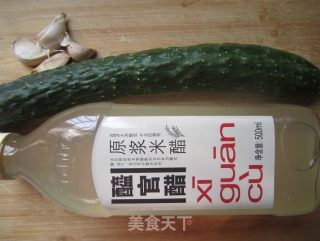 米醋小黄瓜的做法步骤：1