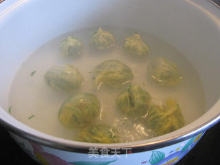 韭菜鸡蛋云吞的做法步骤：10
