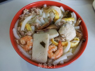 潮汕风味-鲜美尖米丸汤的做法步骤：5