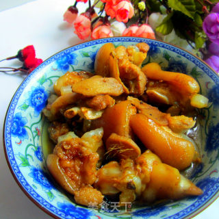 美容佳肴增强皮肤弹性------干蒸猪蹄的做法步骤：9