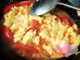 西红柿炒鸡蛋的做法步骤：7