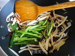 小炒杏鲍菇的做法步骤：7