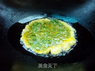 民族养肝食疗法——马蹄草煎鸡蛋的做法步骤：5