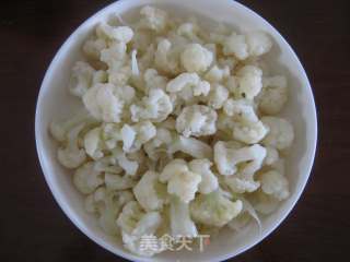 腐乳汁烧花菜的做法步骤：5