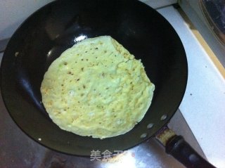 鸡蛋煎饼的做法步骤：7
