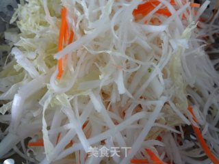 菜心粉丝的做法步骤：3