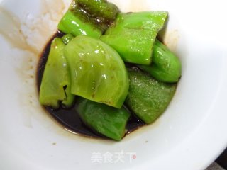 老醋青椒的做法步骤：4