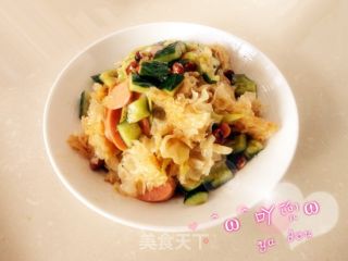 花生银耳什锦凉菜的做法步骤：9