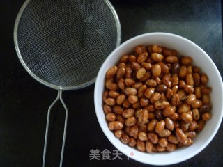 丫丫-桂林米粉的炸黄豆的做法步骤：4