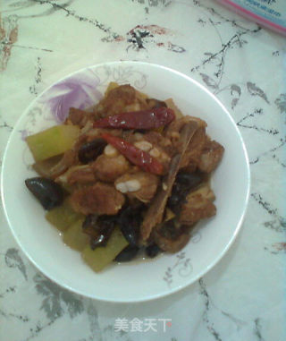 冬瓜黑木耳排骨肉的做法步骤：8