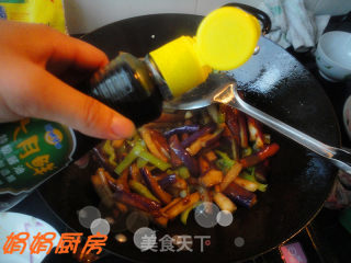 酱爆茄条！的做法步骤：7