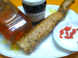 花样山药：蓝莓山药丝的做法步骤：1