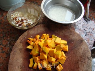 南瓜红米香粥的做法步骤：3