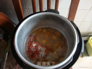 南瓜红米香粥的做法步骤：5