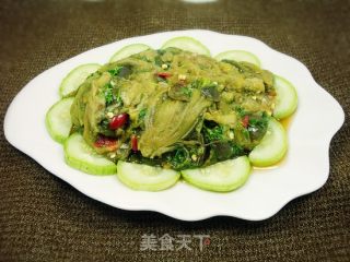 无油也好吃的舂茄子的做法步骤：6