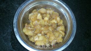鸡肉香菇荷叶饭的做法步骤：6