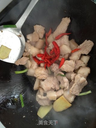 豇豆烧肉的做法步骤：5
