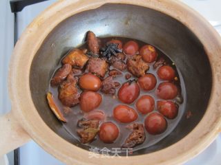红烧迷你蛋的做法步骤：7