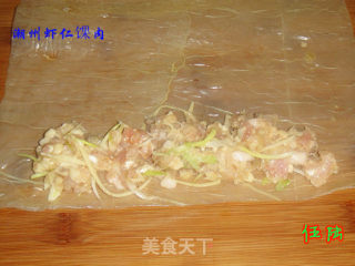 潮州虾仁馃肉的做法步骤：5