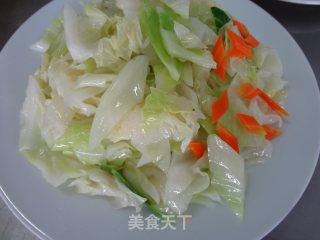 烫包菜的做法步骤：4
