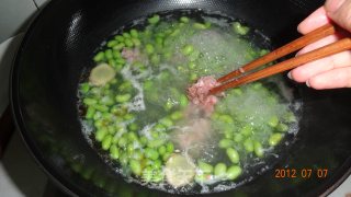 毛豆米瘦肉汤的做法步骤：7
