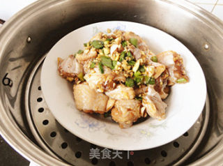 香菇蒸鸡翅的做法步骤：6