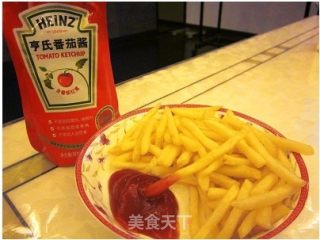 PK麦记炸薯条的做法步骤：4