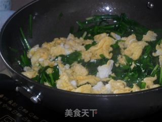 韭菜炒蛋的做法步骤：6