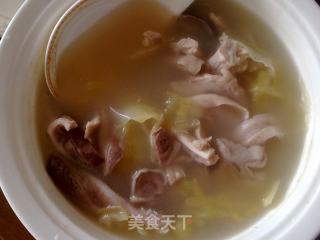 咸菜猪肚汤的做法步骤：13