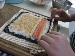 风味小食~简易速成寿司的做法步骤：2