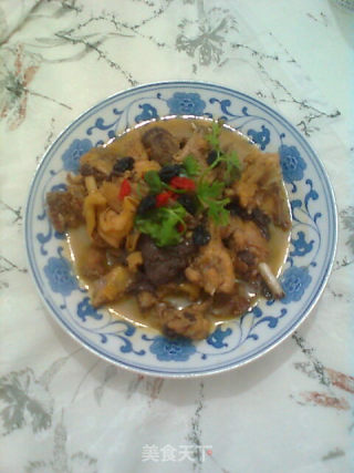 清炒土公鸡的做法步骤：10