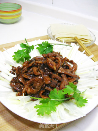 京酱肉丝的做法步骤：8