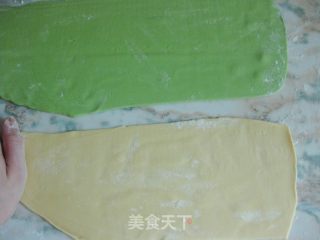 靓丽双色馒头的做法步骤：7