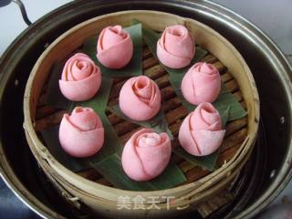 玫瑰花卷的做法步骤：11