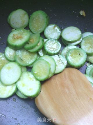 家常小菜——鸡蛋炒丝瓜的做法步骤：6