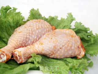 黑椒烧烤腿的做法步骤：2
