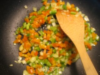 双仁炒彩丁的做法步骤：6