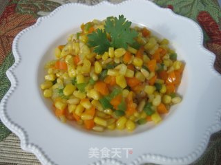 双仁炒彩丁的做法步骤：9