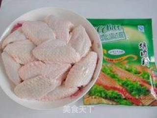 零厨艺美食-----【蜜汁烤翅】的做法步骤：1