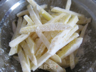金黄香酥原汁原味的【地瓜条】的做法步骤：10