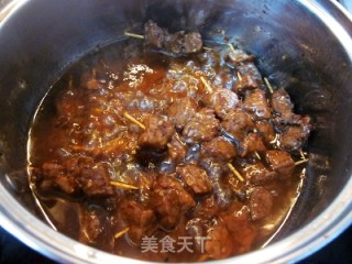 麻辣牙签牛肉的做法步骤：5