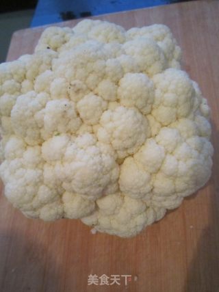 炒菜花的做法步骤：1
