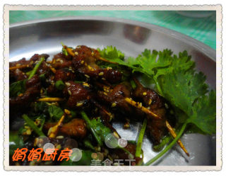 香煎牙签猪肉的做法步骤：9