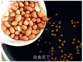 茴香呛卤花生豆的做法步骤：2