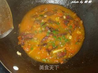 熏牛肉烧番茄的做法步骤：8