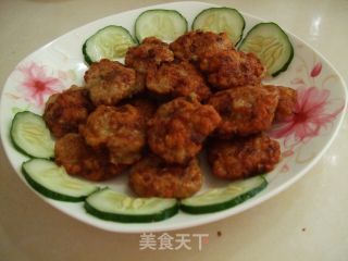 吮指鸡肉饼的做法步骤：7