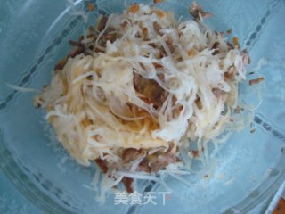 鲜味萝卜丝酥饼的做法步骤：7