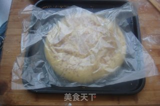 【玉米豆沙黄金大饼】的做法步骤：7