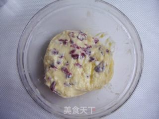 酸酸甜甜，满口留香——蔓越莓奶酥面包的做法步骤：7