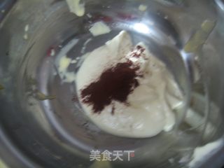 千叶纹蛋糕卷【花纹画反啦】的做法步骤：7